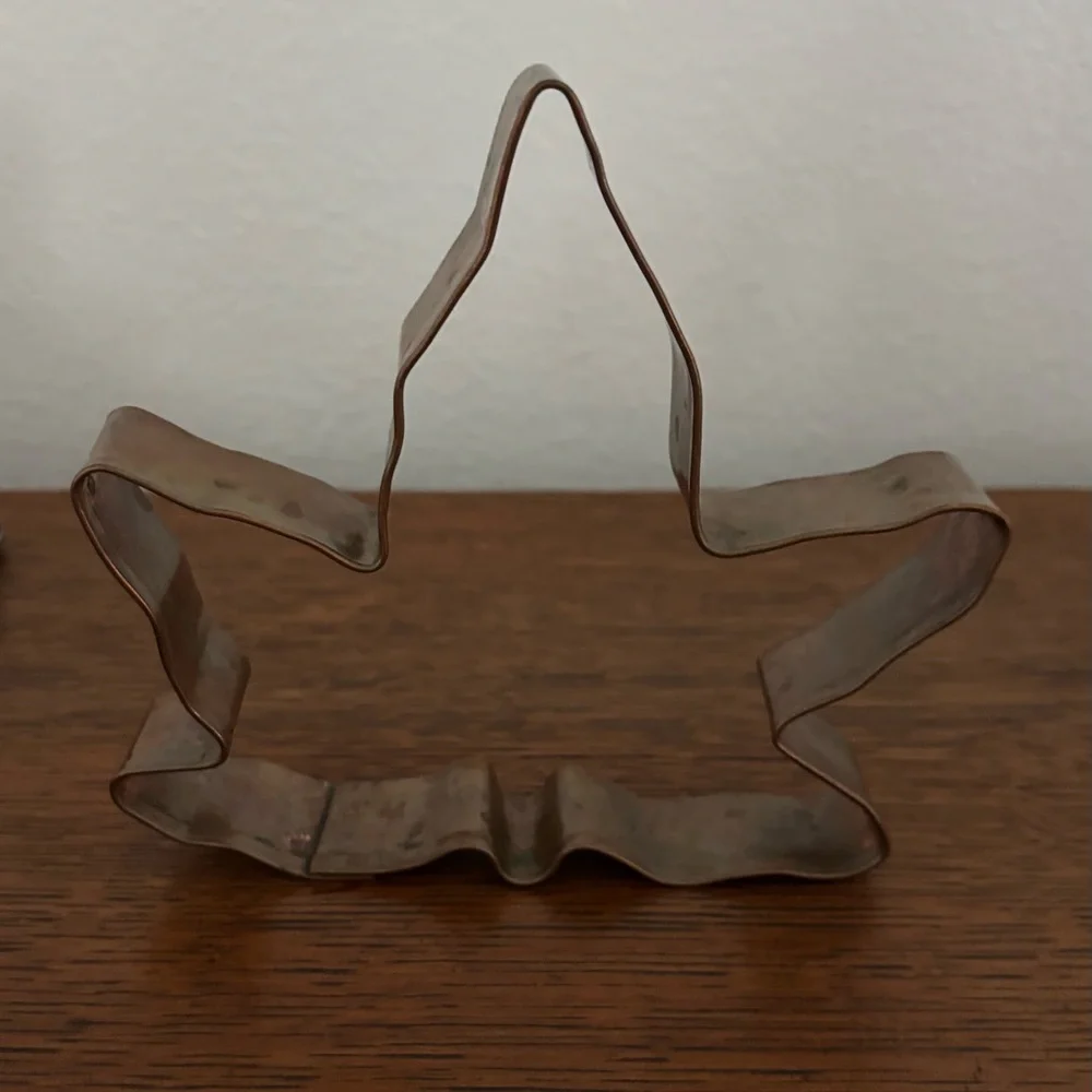 🍁SOLID COPPER MAPLE LEAF COOKIE CUTTER